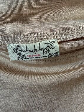Free People Intimately Blush Pink Bodysuit